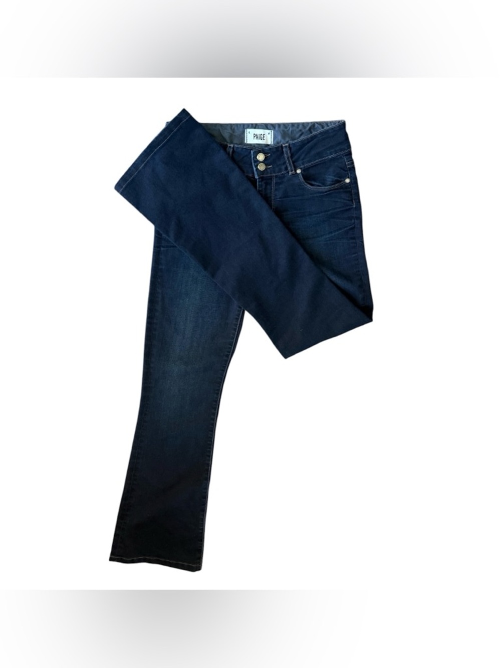 ✨👖Paige Hidden Hills Dark Wash Bootcut Jeans  Size 27 Classic Fit👖✨